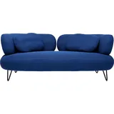 Kare Sofa Peppo 2-Sitzer Blau 182cm