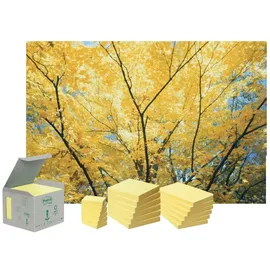 Post-it Recycling Z-Notes 76 x 76 mm, Kanariengelb 6 Blöcke - 100 Blatt