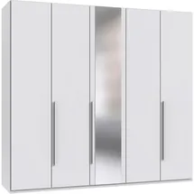WIMEX Drehtürenschrank London 225 x 208 x 58 cm Weiß