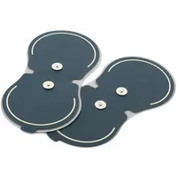 InnovaGoods InnovaGoods® Ersatzpflaster für Massager, Gelpflaster, Schwarz und Gold, ergonomisches Design, weiches und angenehmes Gefühl, Fester Halt, 4-6 Monate Haltbarkeit pro Stück.