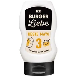 BURGER LIEBE Burgersoße - Beste Mayo - 300ml- vegan - ohne Konservierungsstoffe
