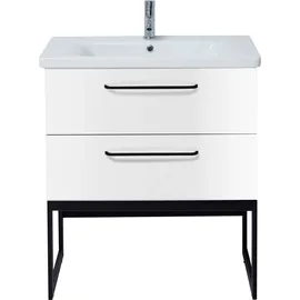 OPTIFIT Waschtisch 80 x 89,3 x 45 cm Weiß