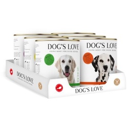 DOG'S LOVE Multipack 6x400g