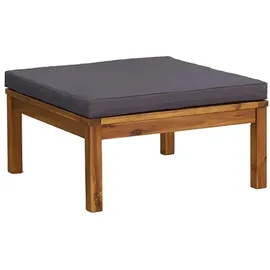 vidaXL Garten-Lounge-Set 8-tlg. grau Akazie