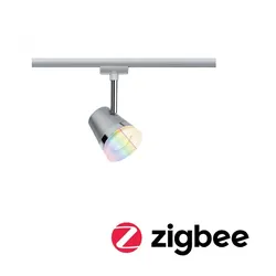 Paulmann 95525 Smart Home Zigbee URail Spot Cone RGBW Chrom matt 5,5W inkl. Leuchtmittel