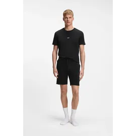 Boss Herren, T-Shirt Unique T-Shirt, Rundhals, Baumwoll Stretch, Logo schwarz XL