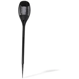 Grundig Gartenfackel Kunststoff 770 mm Solar schwarz