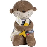 Fehn Kuscheltier Otter 0 cm Braun