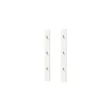 xonox.home Garderobenpaneel 2er-Set Weiß