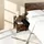 Tectake Nachtschrank Falkirk 40 x 41,5 x 55,5 cm Braun