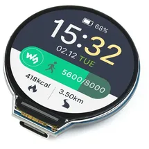 Sertronics WaveShare RP2040 MCU Board 1.28inch Round LCD with Accelerometer and Gyroscope Sensor