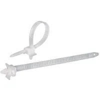 TRU Components 1592899 TC-PHV150203 Kabelbinder 150mm 7.90mm Natur mit