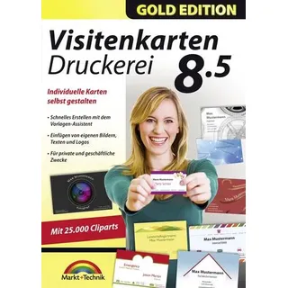 Markt + Technik Markt+Technik Visitenkarten Druckerei 8.5