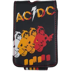 ACDC MP3-Player-Hülle Hard-Rock-Band Schutz-Case mit Print und Prägung Musik-Player iPod-Player 11x7x1,5 cm Schwarz/Rot/Gelb/Weiß - One-Size