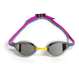 Arena Schwimmbrille Phyton Mirror 1E763-118 - Silver White-Fuchsia - One size