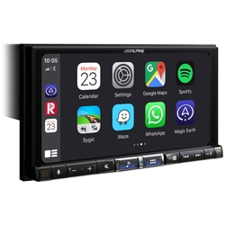 ALPINE ILX-705DM 2DIN-Autoradio Digital-Media-Station 7-Zoll-DAB+ Android Autoradio schwarz