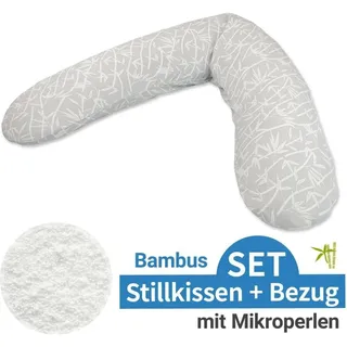Stillkissen Das Original" mit Mikroperlen-Füllung inkl. Bezug 190 cm Farbe: 198 Bambuswald