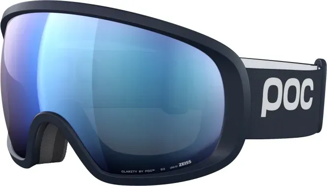 POC FOVEA Schneebrille 2025 apatite navy/partly sunny blue