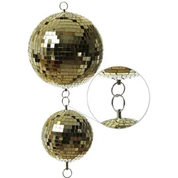 Spiegelkugel 15cm gold Discokugel für Werbe-Dekozwecke Schaufenster