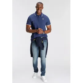 delmao Poloshirt DELMAO "in vielen Sommer Farben Preis-Leistungs Bestseller", Herren, Gr.