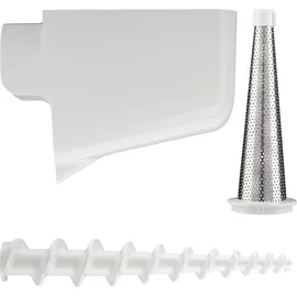 KitchenAid 5KSMFVSFGA Fleischwolf + Pürier-Set