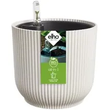 elho All-in-1 Vibes Ø 25 x 23 cm Leinenweiß