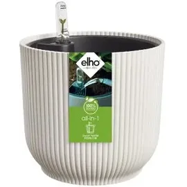elho All-in-1 Vibes Ø 25 x 23 cm Leinenweiß
