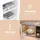 classbach Classbach® Frischhaltedosen mit Deckel | 5er Set | 100% dicht | Meal Prep Boxen | für Mikrowelle Spülmaschine Gefrierfach geeignet | Lunchbox | Dosen Meal Prep stapelbar | Gefrierdosen | C-FHD 4007 K