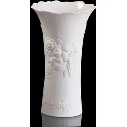Tischvase KAISER PORZELLAN "Flora", weiß, H:24cm Ø:14cm, Hartporzellan, Vasen, Höhe ca. 24 cm