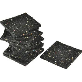 KOVALEX Holz- und Bautenschutzunterlage Pad 12 Stück 0,8 cm x 9 cm x 9 cm
