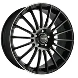AVUS Racing AC-M03 8,0 x 18 5 x 112 ET45 MB66,6 Schwarz Poliert