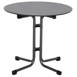 Siena Garden Sola Klapptisch Ø 80 x 70 cm anthrazit/dark grey