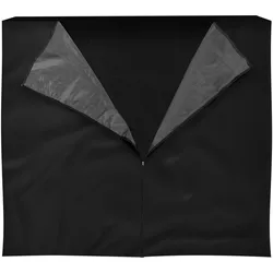 ML-Design Abdeckung Schutzhülle Feuerholzregal Abdeckplane Wetterschutz 240 cm x 165 cm