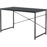 [en.casa] Schreibtisch 120x60x72cm Schwarz