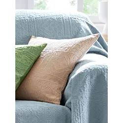 Le lot 2 housses coussin : env. 40x40 cm  Hagemann beige