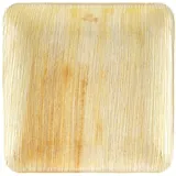 Wisefood Palmblatt Teller quadratisch 24 x 24 cm 50 St.