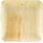 Wisefood Palmblatt Teller quadratisch 24 x 24 cm 50 St.
