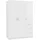 [en.casa] Kleiderschrank Finning 120 x 176 x 52 cm Weiß
