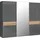 OTTO home Schwebetürenschrank Onyx 272 x 224 x 61 cm Grau