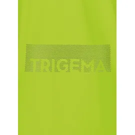 TRIGEMA Trainingsjacke "TRIGEMA Praktische Sportjacke aus Microfaser", Herren, Gr. M, gelb (lemon), Strick, 92% Polyester, 8% Elastan, lang, Jacken Trainingsjacke