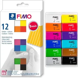 Staedtler Fimo Soft Modelliermasse 12 Farben