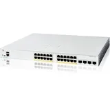 Cisco Catalyst 1200 Rackmount Gigabit Managed Switch, 24x RJ-45, 4x SFP+, 375W PoE+