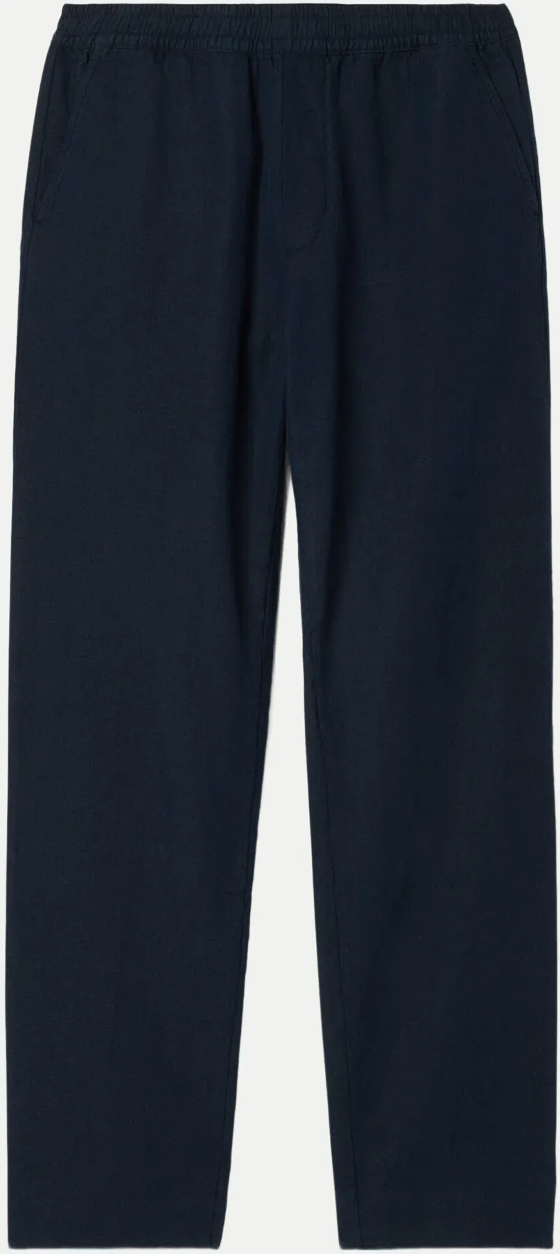 Relaxed-Fit Leinenhose THEO Schwarz 50