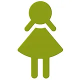 Hewi Symbol Frau 801.91.02074 apfelgrün,