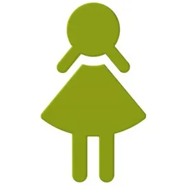 Hewi Symbol Frau 801.91.02074 apfelgrün,