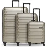 pactastic Collection 04 Koffer-Set 3-tlg. beige