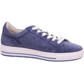 Gabor Sportliche Schnürschuhe für Damen, blau, Größe 38 EU / 5 UK