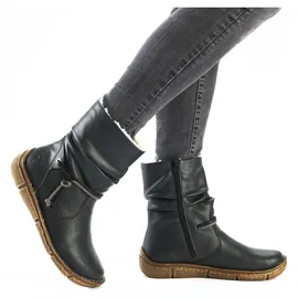Rieker Komfort Stiefeletten in Grün 36 EU