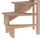 DOLLE Raumspartreppe Lyon 65 cm Buche unbehandelt/Metall