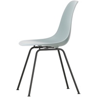 Vitra - Eames Plastic Side Chair DSX, hellgrau / basic dark (Filzgleiter basic dark)